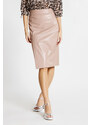 MONNARI Woman's Skirts Fitted Midi Skirt In Imitation Leather
