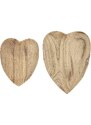 IB LAURSEN Dřevěná miska ve tvaru srdce Acacia Menší