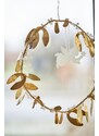 IB LAURSEN Dekorativní věnec Mistletoe Brass 20 cm