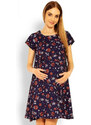 PeeKaBoo Těhotenské šaty Penny s květy