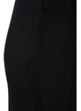 Trendyol Black Lined Tulle Maxi Knitted Skirt