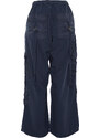 Trendyol Navy Blue Regular Waist Jogger Jeans s cargo kapsou