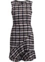 Orsay Růžovo-černé dámské tvídové šaty - Dámské