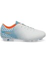 KINETIX EXHIBITION AG 3PR White Unisex Football Boots.