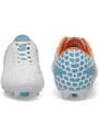 KINETIX EXHIBITION AG 3PR White Unisex Football Boots.