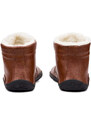 Ahinsa Shoes Pánské zimní barefoot boty Sundara Winter světle hnědé