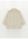 LC Waikiki High Neck Girls Plush Coat