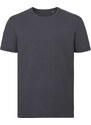 Dark Grey Men's T-shirt Pure Organic Russell