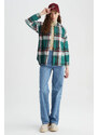 DEFACTO Flannel Long Sleeve Shirt