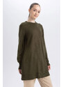 DEFACTO Regular Fit Crew Neck Tunic