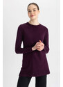 DEFACTO Regular Fit Crew Neck Tunic