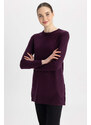 DEFACTO Regular Fit Crew Neck Tunic