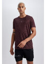 DEFACTO Slim Fit Crew Neck Printed T-Shirt