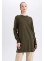 DEFACTO Regular Fit Crew Neck Tunic