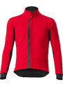 Castelli - zateplená bunda entrata red/black light black