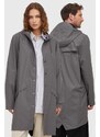 Nepromokavá bunda Rains 12020 Jackets šedá barva, přechodná