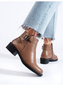 Classic brown women's boots Shelvt