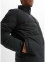 bonprix Prošívaná bunda z recyklovaného polyesteru Černá