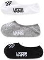 Vans WM CLASSIC ASSORTED CANOODLE 6.5-10 3PK Ponožky