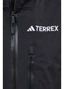 Sportovní bunda adidas TERREX Xperior 3in1 RAIN.RDY černá barva