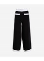 KALHOTY KARL LAGERFELD CLASSIC KNIT PANTS