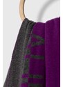 Šátek z vlněné směsi Lauren Ralph Lauren s aplikací
