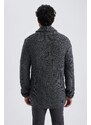 DEFACTO Standard Fit Shawl Collar Knitwear Cardigan