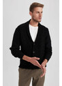 DEFACTO Standard Fit Shawl Collar Knitwear Cardigan