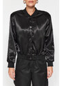 Trendyol Black Oversize Jacket Coat