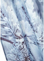 bonprix Závěs se zimním potiskem a recyklovaným polyesterem (1 ks) Šedá