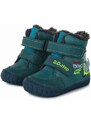 Dětské zimní boty DD Step W029-394B Bermuda Blue