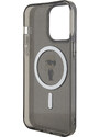 Ochranný kryt na iPhone 15 Pro MAX - Karl Lagerfeld, IML Ikonik MagSafe Black