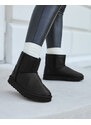 MSMG Royalfashion Černé boty a'la snow boots for women Nerley