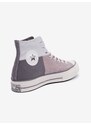 Růžovo-šedé pánské kotníkové tenisky Converse Chuck 70 Crafted Patchwo - Pánské