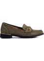 Suede Lords women green Shelvt