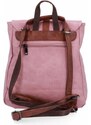 Dámská kabelka batůžek Herisson pudrová růžová 1452A511