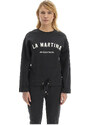 MIKINA LA MARTINA WOMAN FLEECE CREW NECK PEACHED