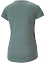 Zelené dámské tričko Puma RTG Heather Logo Tee W 586455 45, XS i476_7632931