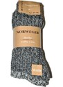 Pánské teplé ponožky WiK art.21108 Norweger Socke A2, béžovo-béžová světlá 43-46