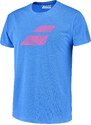 Pánské tričko Babolat Exercise Big Flag Tee Men French Blue M