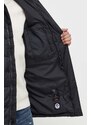 Péřová bunda Levi's pánská, černá barva, zimní