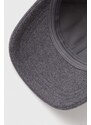 Kšiltovka Karl Lagerfeld šedá barva, s aplikací