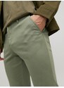 Zelené pánské chino kalhoty Jack & Jones Marco - Pánské