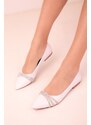 Soho White Women's Flats 18014