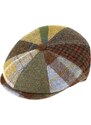 Bekovka Hatteras od Fiebig - Vlna / 8-Panel Cap Patchwork Harris Tweed Bakerboy