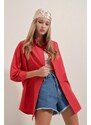 Bigdart 3900 Oversize Basic Long Shirt - Red