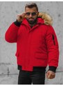 Pánská zimní bunda Červená OZONEE JS/M2019/275