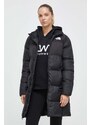 Bunda The North Face Saikuru Parka dámská, černá barva, přechodná, NF0A853PJK31