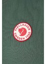 Bavlněná mikina Fjallraven 1960 Logo Badge Sweater dámská, zelená barva, s aplikací, F87230