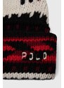 Vlněná čepice Polo Ralph Lauren z husté pleteniny